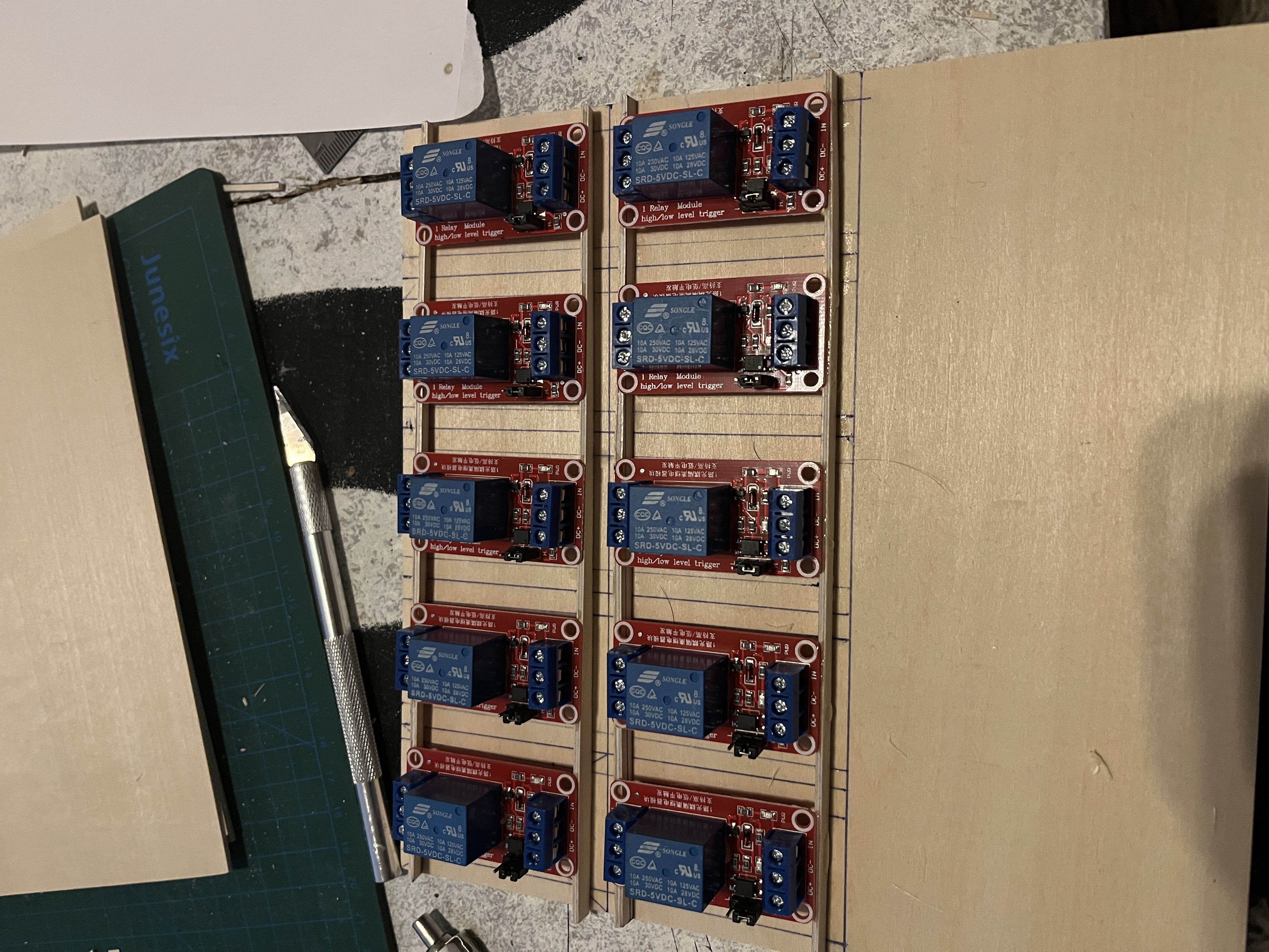 Relay mapping table