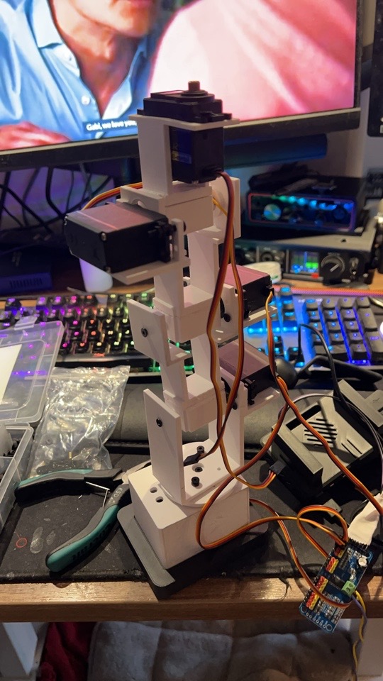 First robot-arm prototype