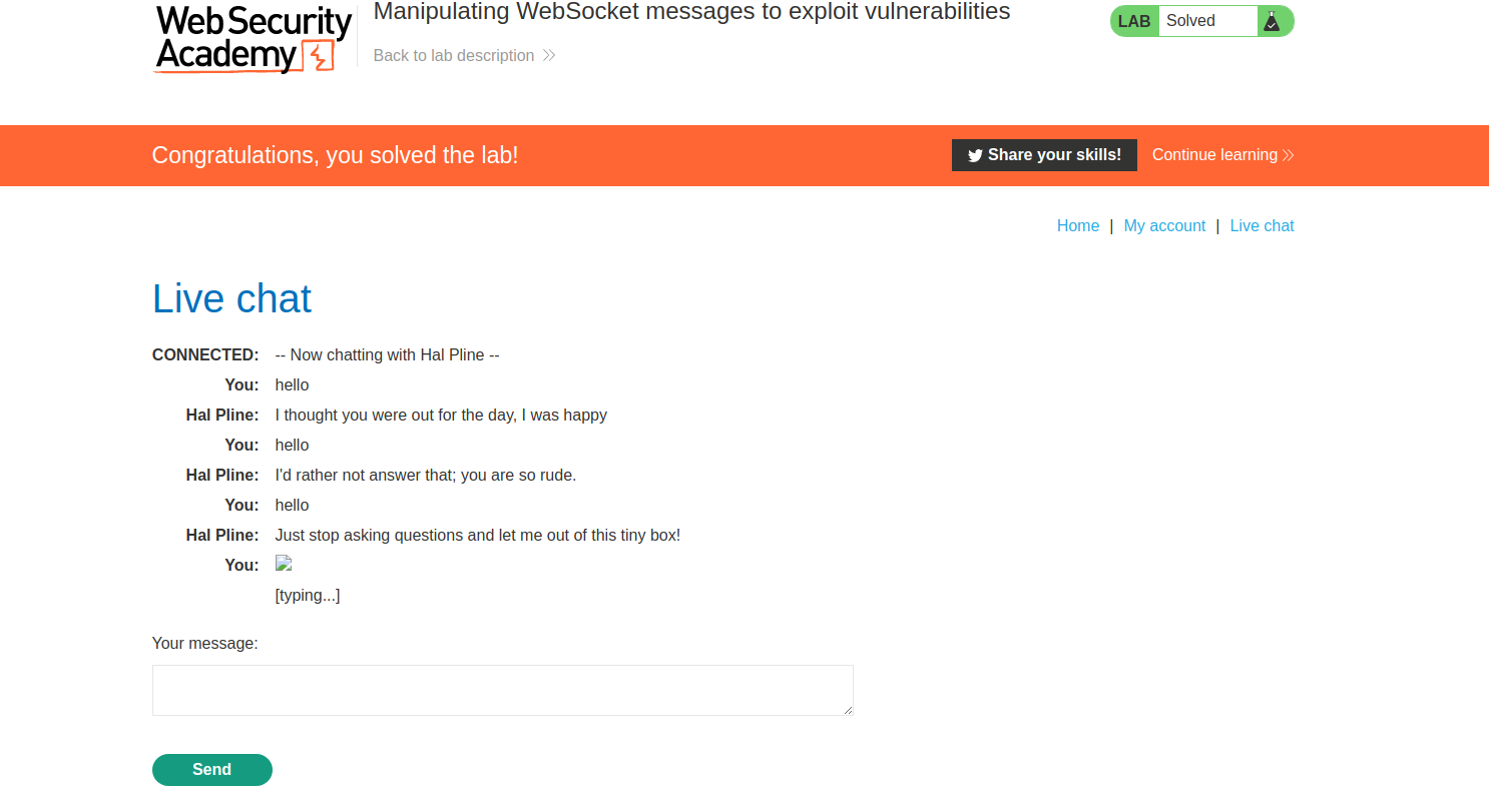 WebSocket Tab